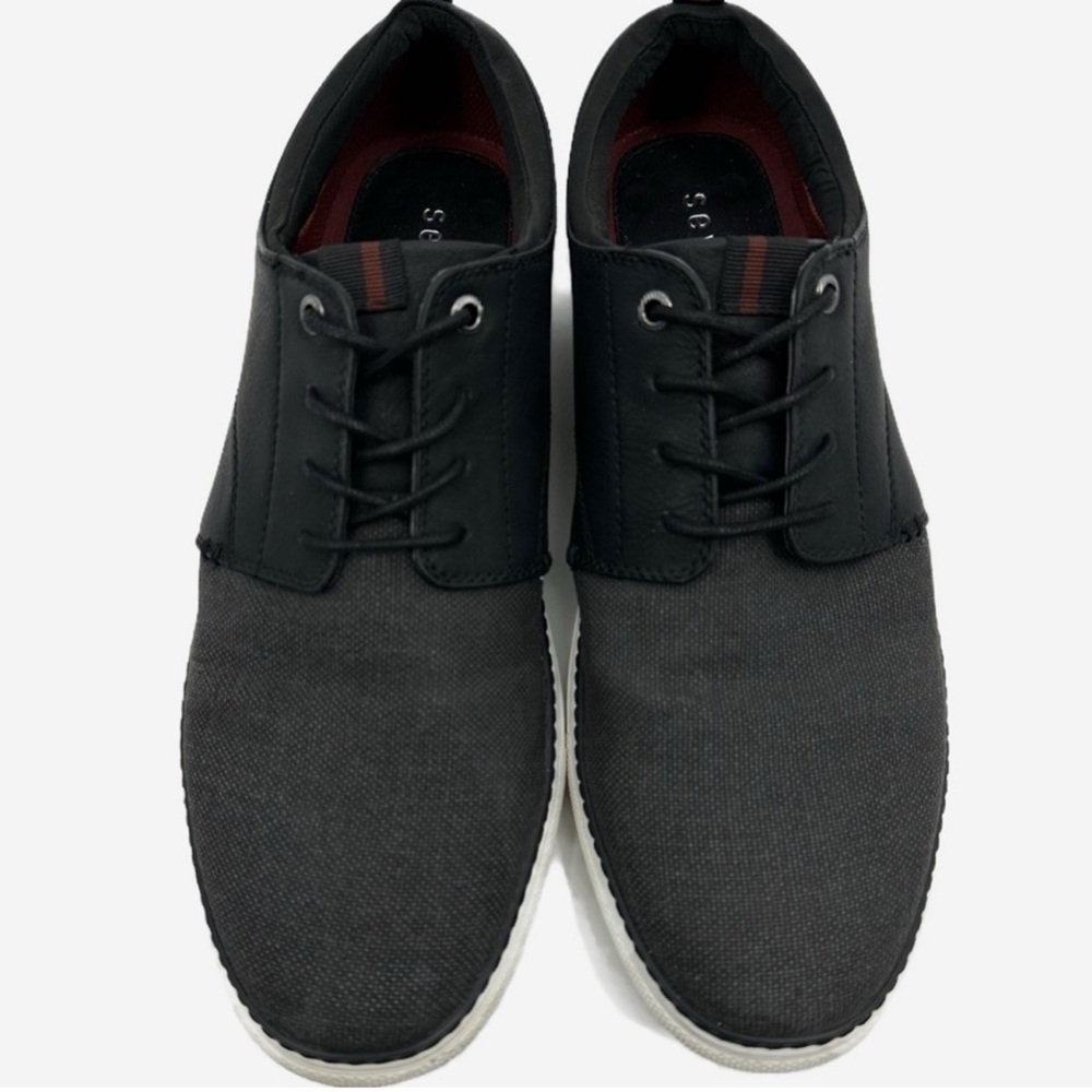 Seven 91 Faulkingham Men's Black Casual Sneakers Shoes Size 11